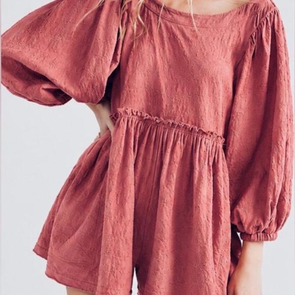 Free People Pants - Free people beach romper in